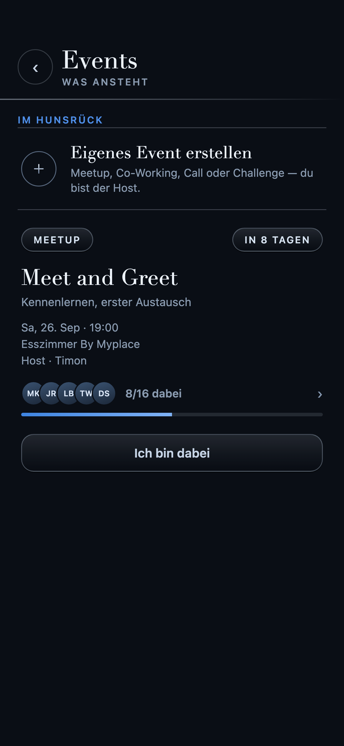 Events in deiner Region
